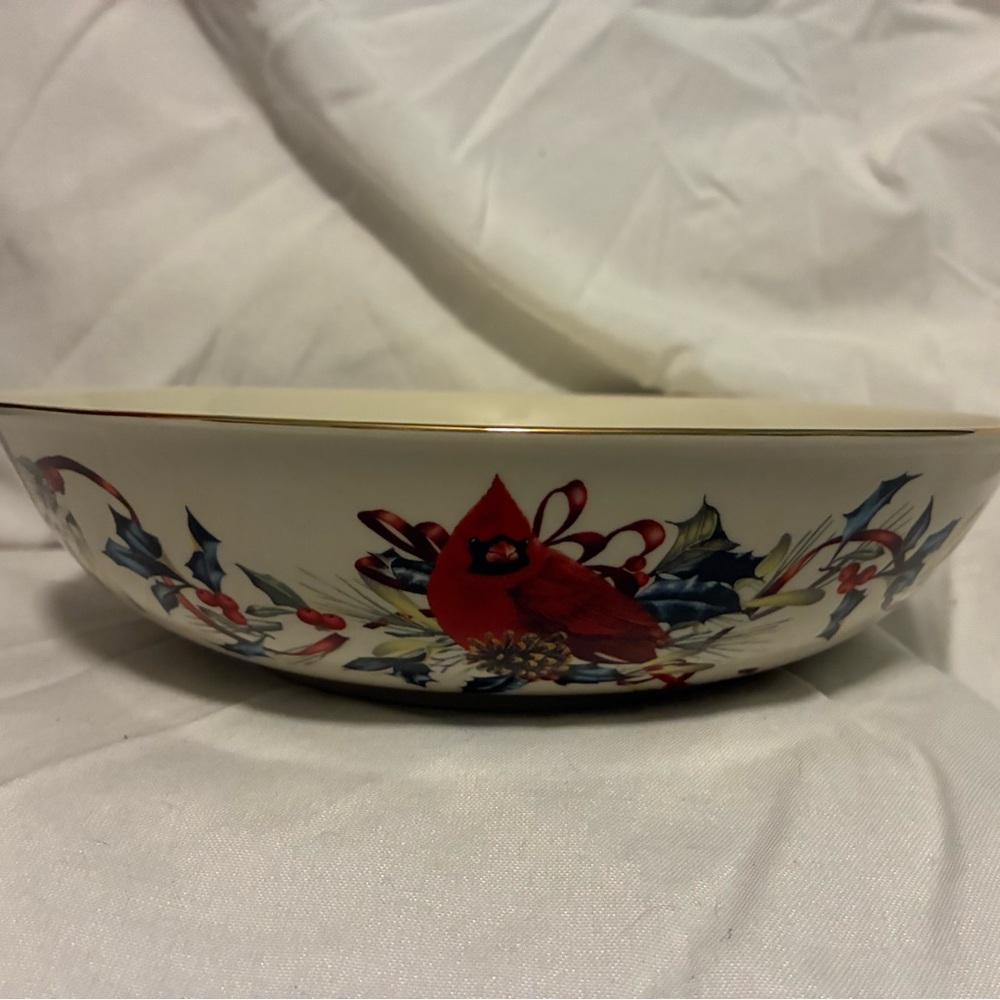 Lenox Winter Greetings 11” Sentimental Serving Bowl